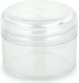 img 1 attached to Vivaplex Clear Plastic Cosmetic Containers