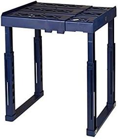 img 4 attached to 📚 Upgrade Your Locker Organization: Adjustable Width and Height Tools for School Locker Shelf. Stackable, Heavy Duty, Ideal for School, Work, and Gym Lockers (Blue)