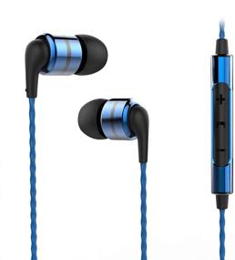 img 4 attached to 🎧 Blue SoundMAGIC E80C In-Ear Headphone with Mic - Wired Earbuds for Audiophiles - Sound Isolating Headphones with Remote
