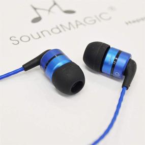 img 1 attached to 🎧 Blue SoundMAGIC E80C In-Ear Headphone with Mic - Wired Earbuds for Audiophiles - Sound Isolating Headphones with Remote