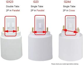 img 2 attached to 🔌 Simplify Your Home's Electrical Setup with Simpo Pin Base Adapter Socket Parallel!