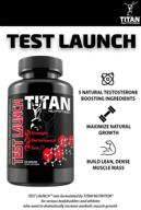 💪 boost muscle growth safely: test launch, natural test booster & muscle builder with d aspartic acid, tribulus terrestris & testofen fenugreek, 240 capsules logo