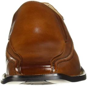 img 3 attached to 👞 Stacy Adams Hillman Cognac Buffalo Leather Shoes