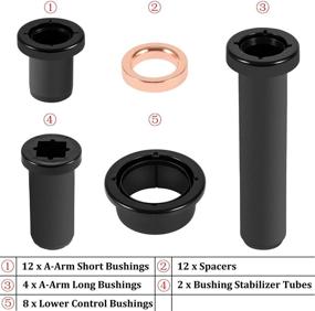 img 3 attached to Suspension Bushing Polaris Sportsman Bushings