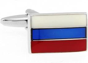 img 4 attached to MRCUFF Russian Cufflinks Presentation Polishing Men's Accessories