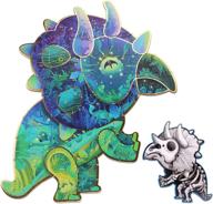 имеет двусторонний неправильный динозавр triceratops логотип