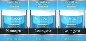 img 1 attached to 💧 Neutrogena Hydro Boost Gel-Cream for Extra Dry Skin - Pack of 3, 1.7 oz Each – Ultimate Hydration Solution