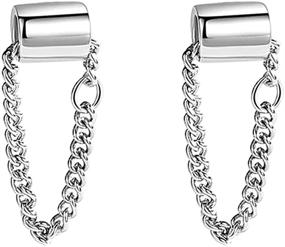 img 4 attached to Серьги SLUYNZ Sterling Earrings Minimalist Silver Girls' Jewelry