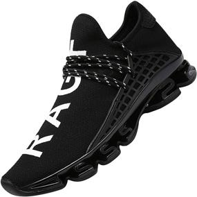 img 4 attached to DUORO Sneakers Breathable Athletic Lightweight