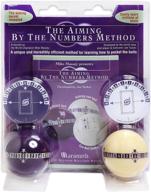 🎱 enhance your skills with aramith genuine training by the numbers learning/aiming pool/billiards ball set logo