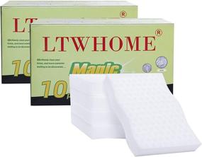 img 4 attached to 🧽 LTWHOME Magic Cleaning Sponge: Extra Power Melamine Foam Sponges – Pack of 20 (115X 90X 20mm)