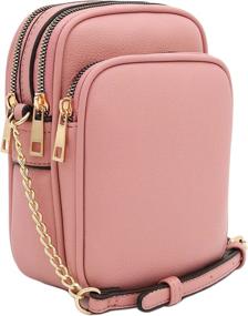 img 4 attached to Multi Pocket Casual Crossbody Black Women's Handbags & Wallets and Crossbody Bags