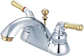 img 2 attached to 🔍 Enhanced SEO: Kingston Brass KB2624B Centerset Lavatory Faucet