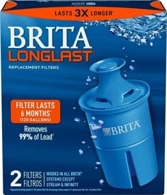 img 1 attached to 🚰 Улучшенные заменяемые фильтры Brita Longlast для диспенсеров