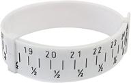 📏 niupika plastic wrist sizer: accurate bracelet bangle gauge for easy jewelry wrist size measurement logo