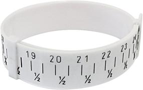 img 4 attached to 📏 NIUPIKA Plastic Wrist Sizer: Accurate Bracelet Bangle Gauge for Easy Jewelry Wrist Size Measurement