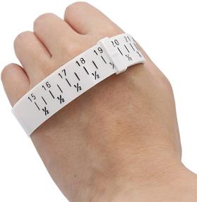 img 2 attached to 📏 NIUPIKA Plastic Wrist Sizer: Accurate Bracelet Bangle Gauge for Easy Jewelry Wrist Size Measurement