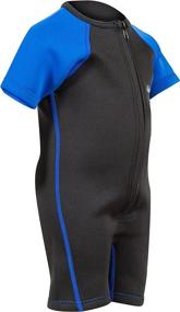 img 2 attached to 🏊 NeoSport Wetsuits - Kid's Premium Neoprene 2mm Wetsuit, Children/Youth Swimwear