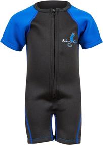 img 4 attached to 🏊 NeoSport Wetsuits - Kid's Premium Neoprene 2mm Wetsuit, Children/Youth Swimwear