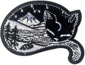 img 3 attached to SUNMOVE 1PC Nature Cat Iron On Sew On Patch Badge for Jacket Jean Hat Applique Craft