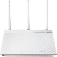 🔒 asus rt-n66w white: dual-band wireless-n900 gigabit router - superior connectivity for enhanced performance logo
