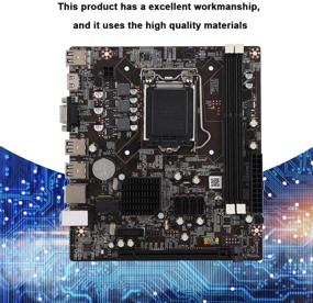 img 2 attached to 🖥️ Optimized Desktop Motherboard for Intel H81, Intel LGA 1150 CPU, 2DDR3 1600/1333/1066Mhz Memory, 1PCI-E×16, HDMI SATA 2.0, USB 2.0 Support, Dual Output: VGA+HDMI