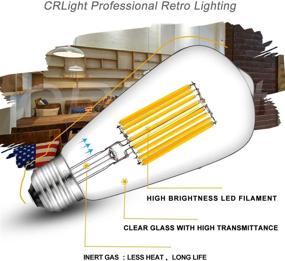 img 3 attached to 💡 Enhanced Brightness Dimmable LED Bulb: CRLight Lengthened Equivalent