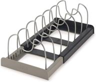 🍳 maximize kitchen space with joseph joseph 85167 drawerstore expanding cookware organizer in gray логотип