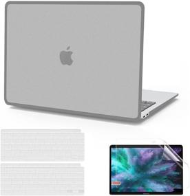 img 4 attached to 💻 Protective MacBook Air 13 Case 2021-2018 Release | B BELK Hard Shell, Keyboard Cover & Screen Protector