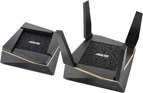 img 4 attached to ASUS AX6100 WiFi 6 Gaming Mesh Router (2 Pack) - 📶 Tri-Band Gigabit Router with Lifetime Security and Adaptive QoS for Gaming and Streaming