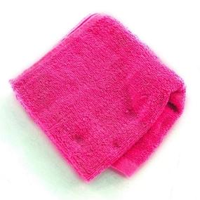 img 3 attached to 🌸 Chemical-Free Pink Reusable Makeup Remover Cloths: Microfiber Face Cleaning Pads for All Skin Types"