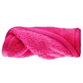 img 1 attached to 🌸 Chemical-Free Pink Reusable Makeup Remover Cloths: Microfiber Face Cleaning Pads for All Skin Types"