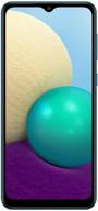 64gb samsung galaxy a02 sm-a022m/ds, blue - gsm unlocked (4g lte), international version (no us warranty), 3gb ram - compatible with at&t, t-mobile, metro, latin europe logo