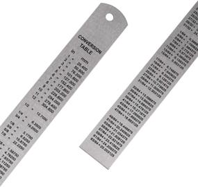 img 1 attached to Stainless Conversion Metric Straight Measurement Test, Measure & Inspect