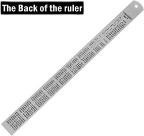 img 3 attached to Stainless Conversion Metric Straight Measurement Test, Measure & Inspect