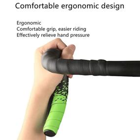 img 1 attached to NYLGKDMM Liteskin Handlebar Accessories Perforated Sports & Fitness