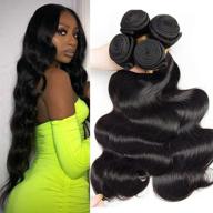 🏽 authentic brazilian 9a body wave human hair: 4 bundles for black women - elee’s hair logo