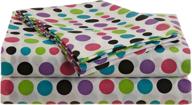 jumbo dots full sheet 🔵 set by divatex home fashions – multi/white logo