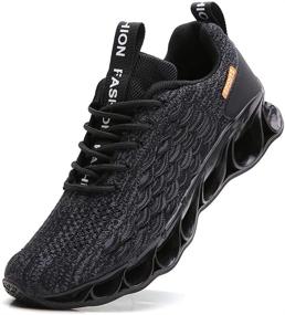 img 4 attached to Breathable Athletic Fashion Running Shoes