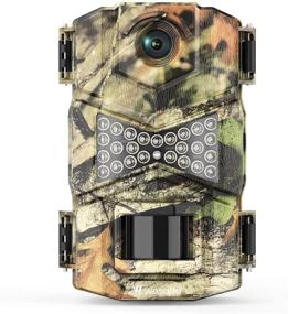 img 4 attached to WOSODA Трейл-камера: Водонепроницаемая 16МП 1080P Охотничья камера с ночным видением для домашней безопасности и мониторинга дикой природы