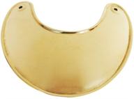 🔒 authentic solid brass french infantry armor gorget - ideal for wwi, wwii, and civil war historical enthusiasts! logo