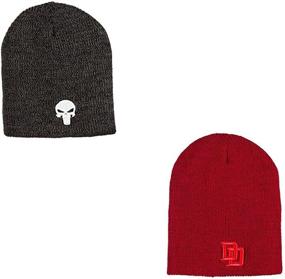 img 3 attached to Daredevil Punisher Reversible Beanie Hat - March 2016 Exclusive Loot Crate