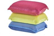 🧽 superio miracle microfiber sponges 3-pack: kosher non-scratch kitchen sponge set for heavy-duty multi-purpose cleaning of dishes, pots, pans, and countertops - machine washable logo