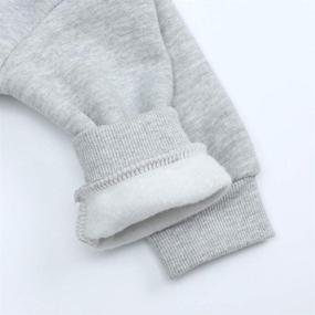 img 1 attached to Brushed Sweatsuit Pullover Tracksuit Sweatshirt