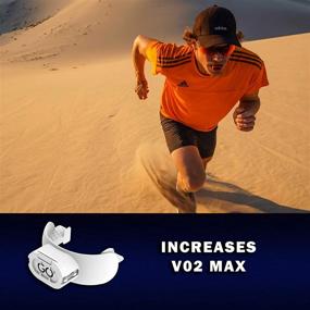 img 1 attached to 🏃 GO2 Endurance Workout Device: Enhance Breathing & Oxygen Flow During Running, Cycling, and High-Altitude Activities - Made in USA