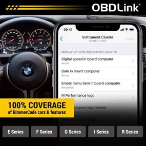 img 2 attached to 🚗 OBDLink CX Bimmercode - Bluetooth 5.1 BLE OBD2 Adapter for BMW/Mini, iPhone/iOS &amp; Android Compatible, Car Coding &amp; OBD II Diagnostic Scanner
