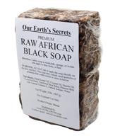 🌍 2 lbs. of our earth's secrets natural raw african black soap: optimal for seo logo