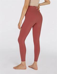 img 3 attached to ODODOS Leggings Pockets Non See Athletic Sports & Fitness for Other Sports