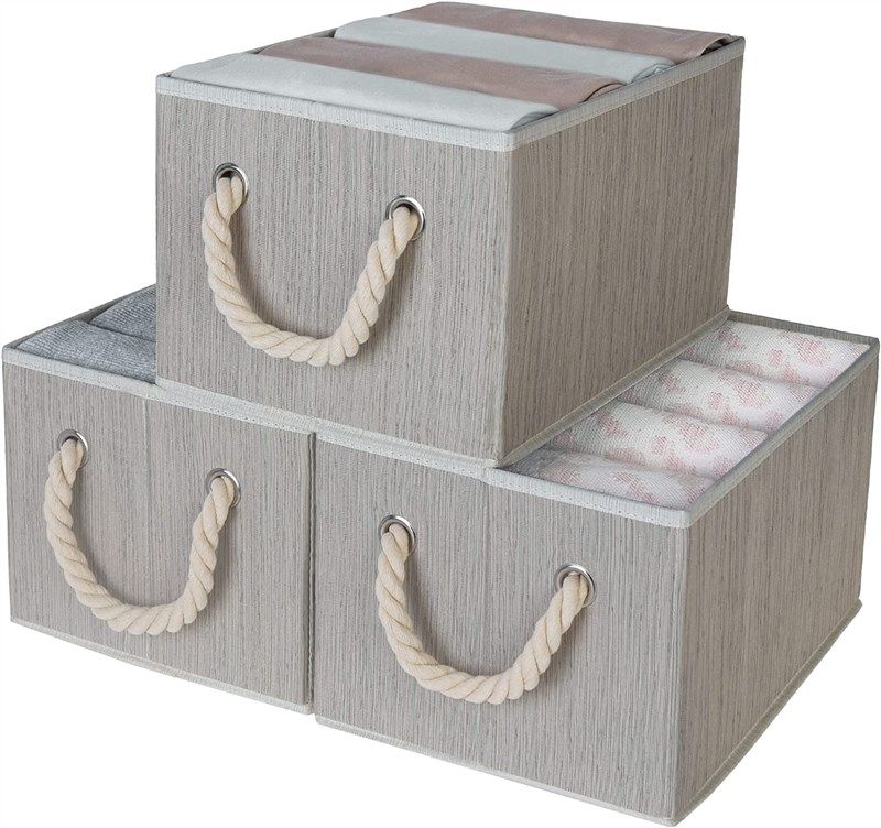 storageworks decorative storage bathroom baskets 로고