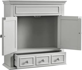 img 2 attached to Crosley Furniture Lydia Bathroom Cabinet Furniture for Accent Furniture